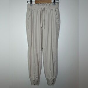 Abercrombie‎ & Fitch Beige Travel Joggers Medium